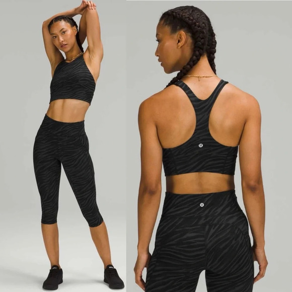Lululemon Wunder Train Long-Line Bra Medium Support
Le Tigre Camo Deep Coal 4 S - Picture 1 of 11